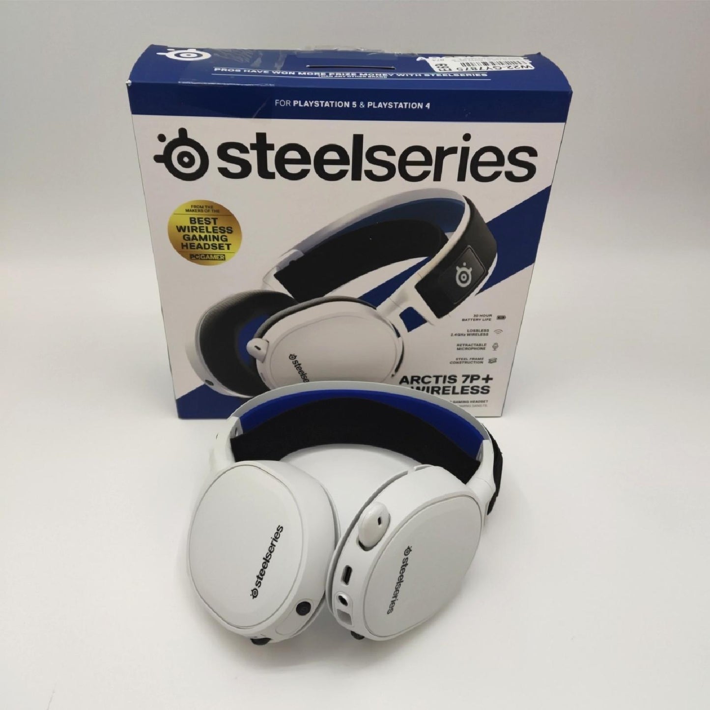 SteelSeries Gaming Headset 24 GHz PS5 PS4 PC Mac Android Ohne Ohrpolster