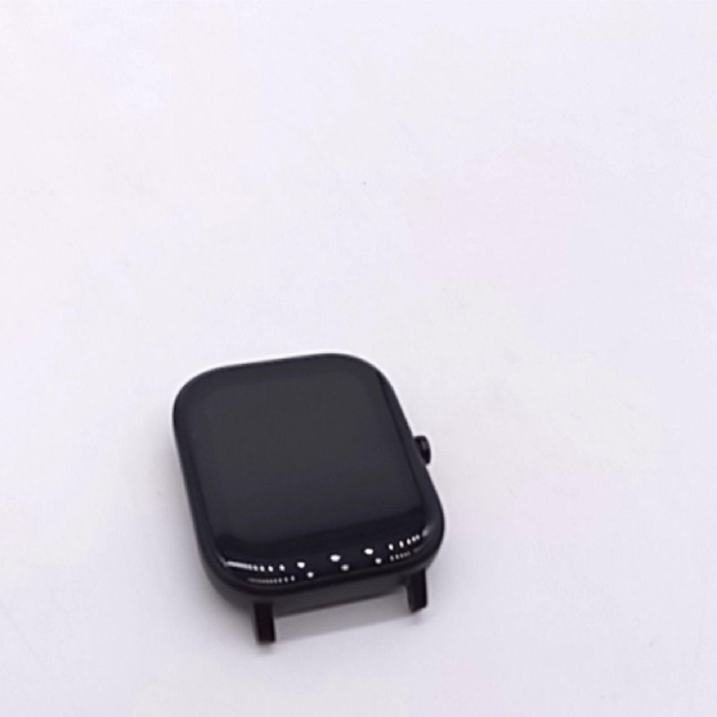 Smartwatch Fitnesstracker Sportuhr Schrittzaehler Schlafueberwachung GPS schwarz Band