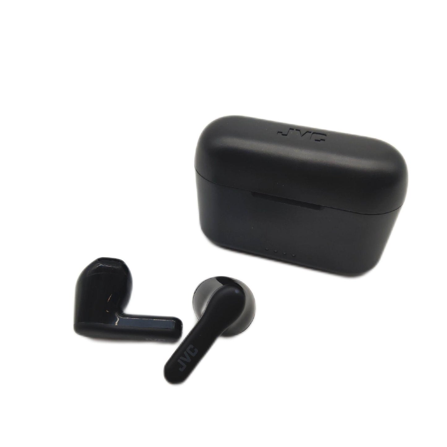 JVC True Wireless Ohrstöpsel Kopfhörer Gumy Bluetooth 5 3 24 Stunden Akkulaufzeit IPX4 Schutz Olive Black Sound Modi
