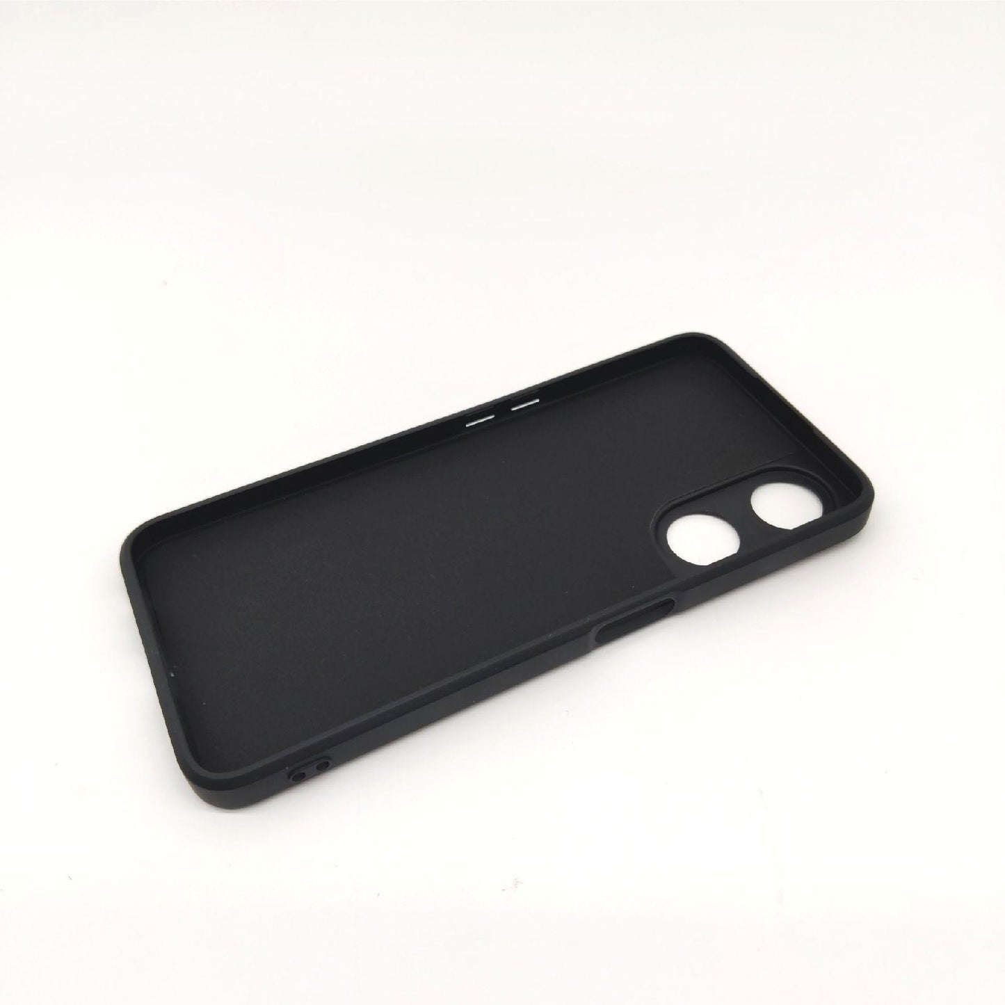 OPPO A78 5G Hülle Silikon TPU Flexibel Dünn Handy Schutzhülle qullOO Smartphone Tasche Schwarz