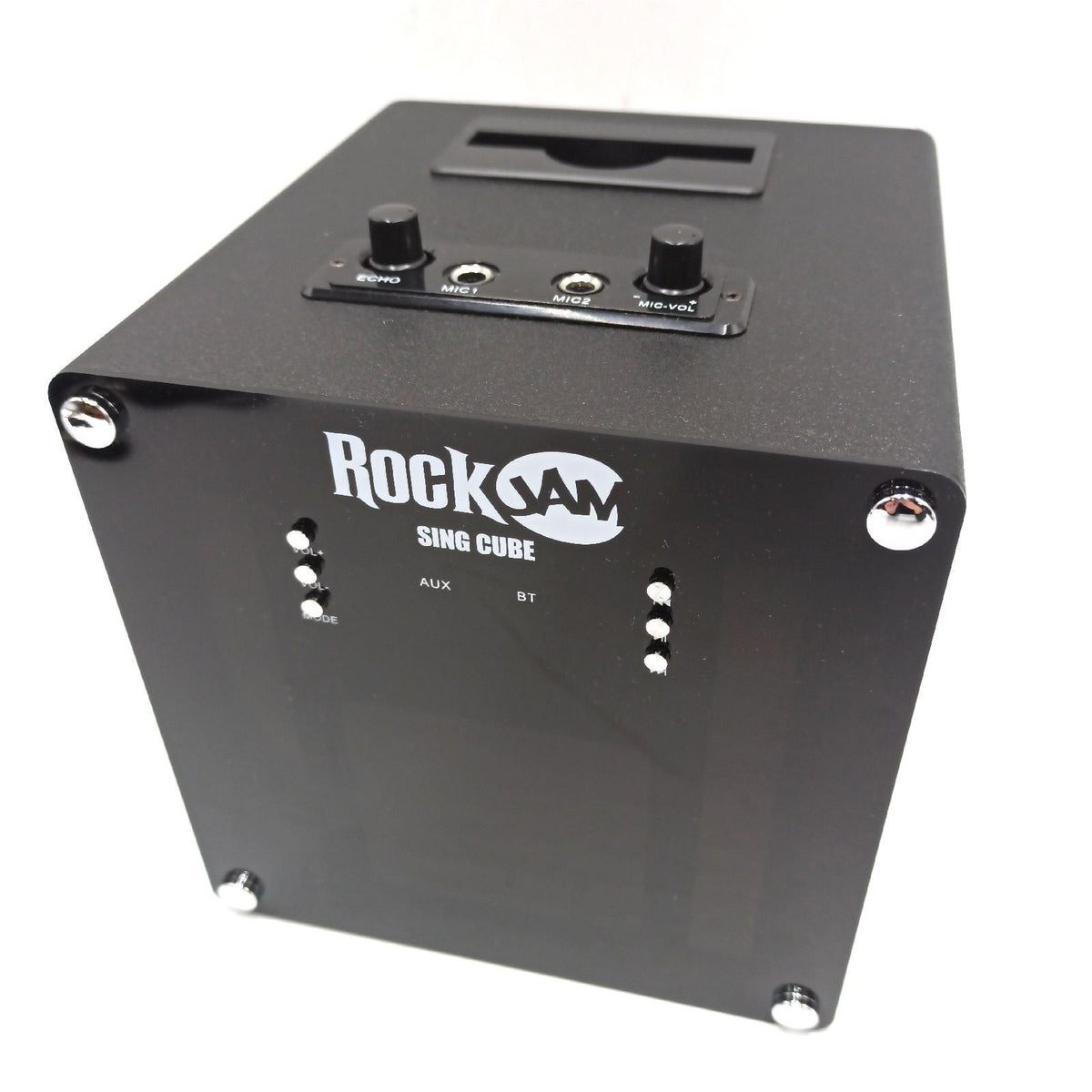RockJam Karaoke Maschine Audiogeräte Singcube Bluetooth Verbindung wiederaufladbar leistungsstark