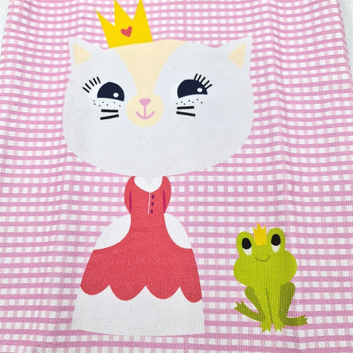 Draeger Rucksack Tasche Kinder Prinzessin Baumwolle Spielzeug Aufbewahrung Bequem