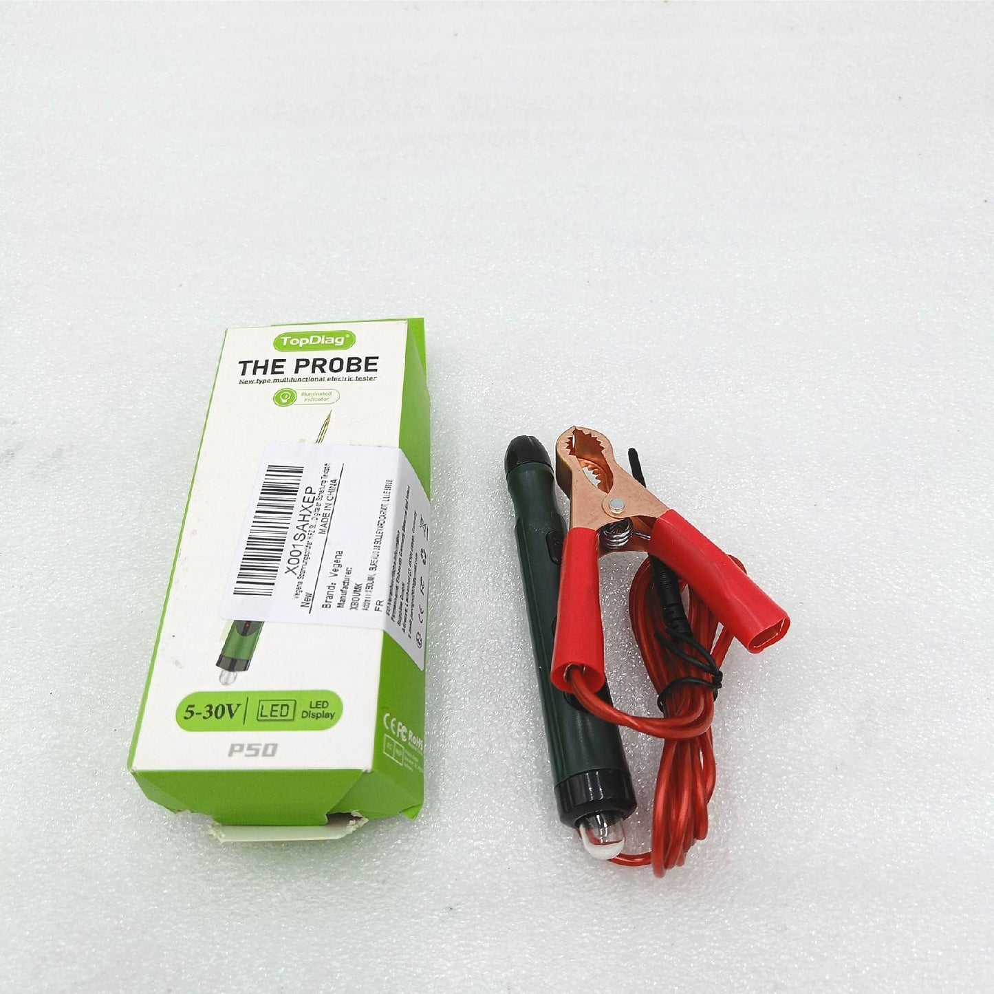Vegena Autospannungsprüfer Prüflampe 6V 12V 24V Kfz Elektrik Zubehör Auto Universal