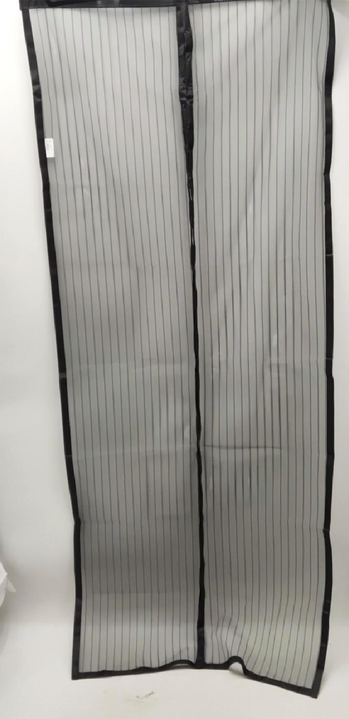 JOY2SEE Magnetisches Türmoskitonetz Tür Insektengitter Moskitoschutz 85x200 Schwarz Fliegenschutz