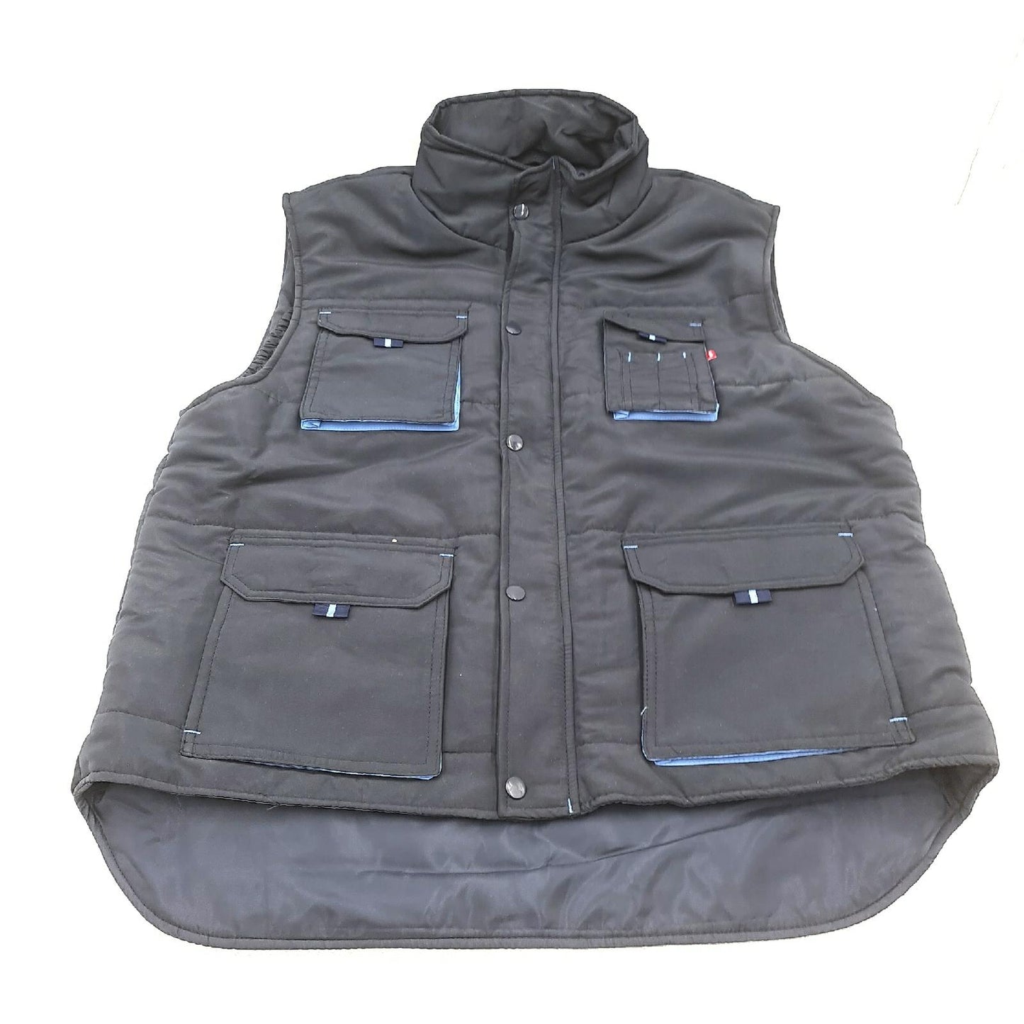 Velilla 205902 61/5 L Weste mit mehreren Taschen, zweifarbig, Größe L, Marineblau