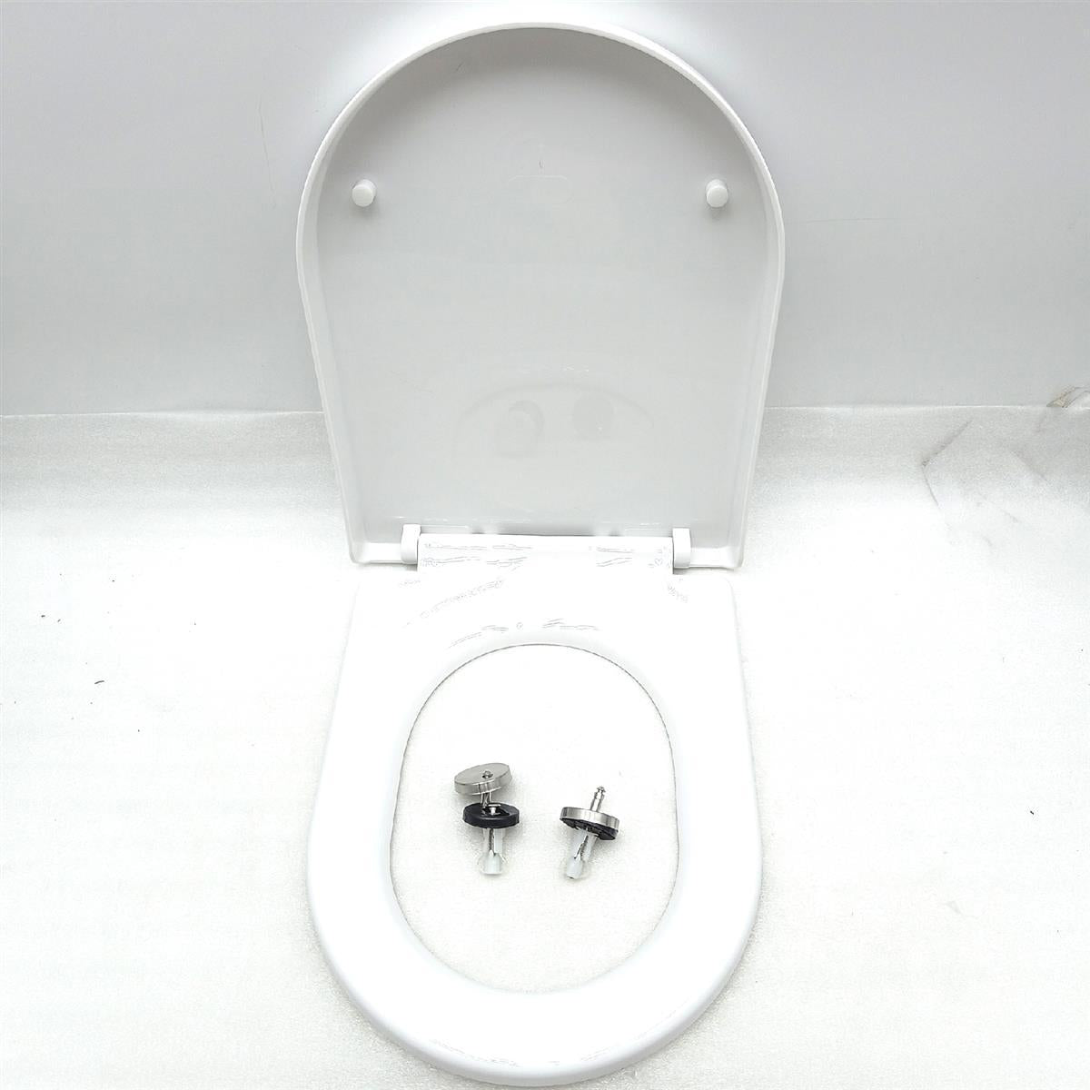Ibergrif Toilettensitz Sanitärbedarf M41001 Universal D Form Komfort und Hygiene für