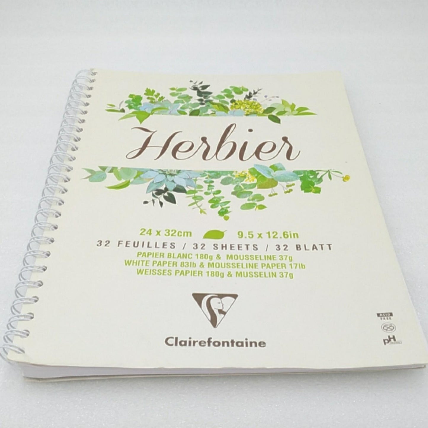 Clairefontaine Skizzenbuch Malblock Kreatives Zeichnen Herbarium Paint On Spiralbindung