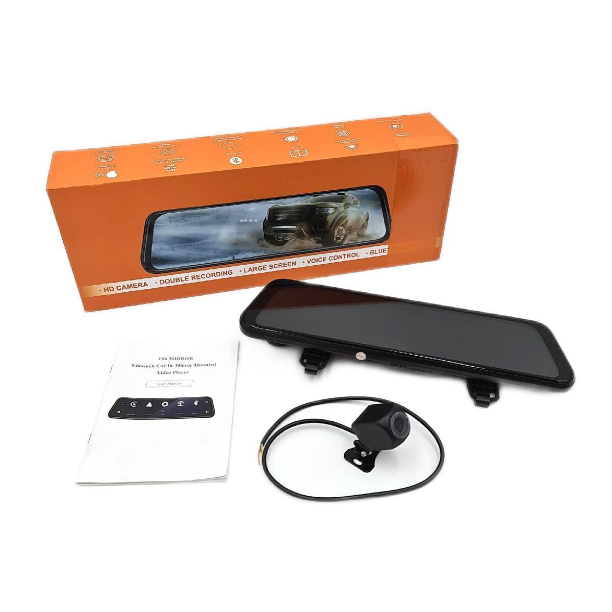 Podofo Dashcam Kameraspiegel Auto Rückfahrkamera Bluetooth Kompakt Innovativ Funktion