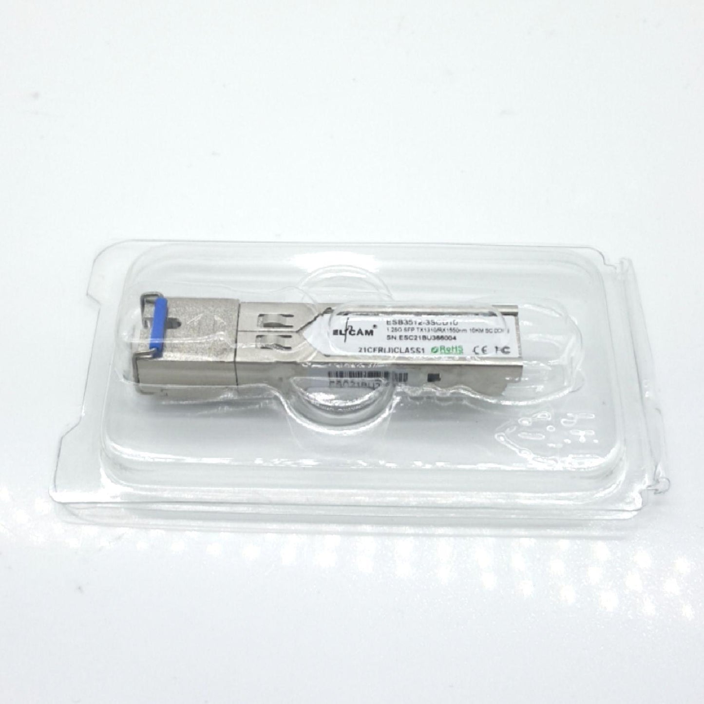 Elfcam Modul SFP Glasfaser Netzwerk 1000 Base BX TX 1310 nm