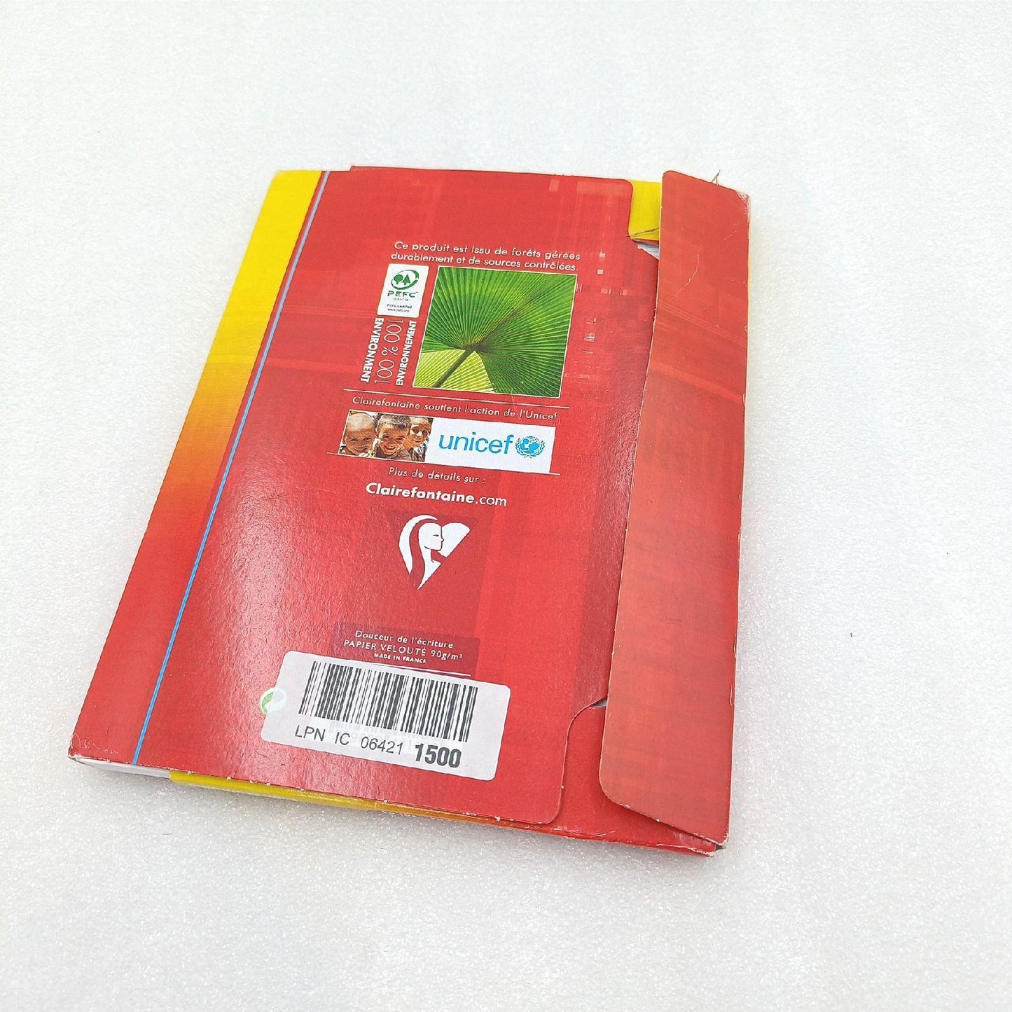 Clairefontaine Klausurbogen Schreibwaren 4411C Packung mit 100 Blatt 90