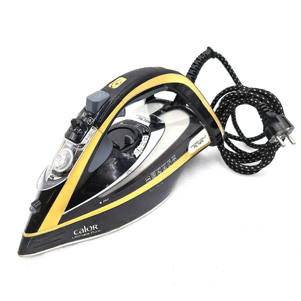 Calor Ultimate Pure Dampfbügeleisen  3000 W  Micro Calc Filter  Dampfstoß 260 g/min  Dampfleistung 60 g/min FV9839C0