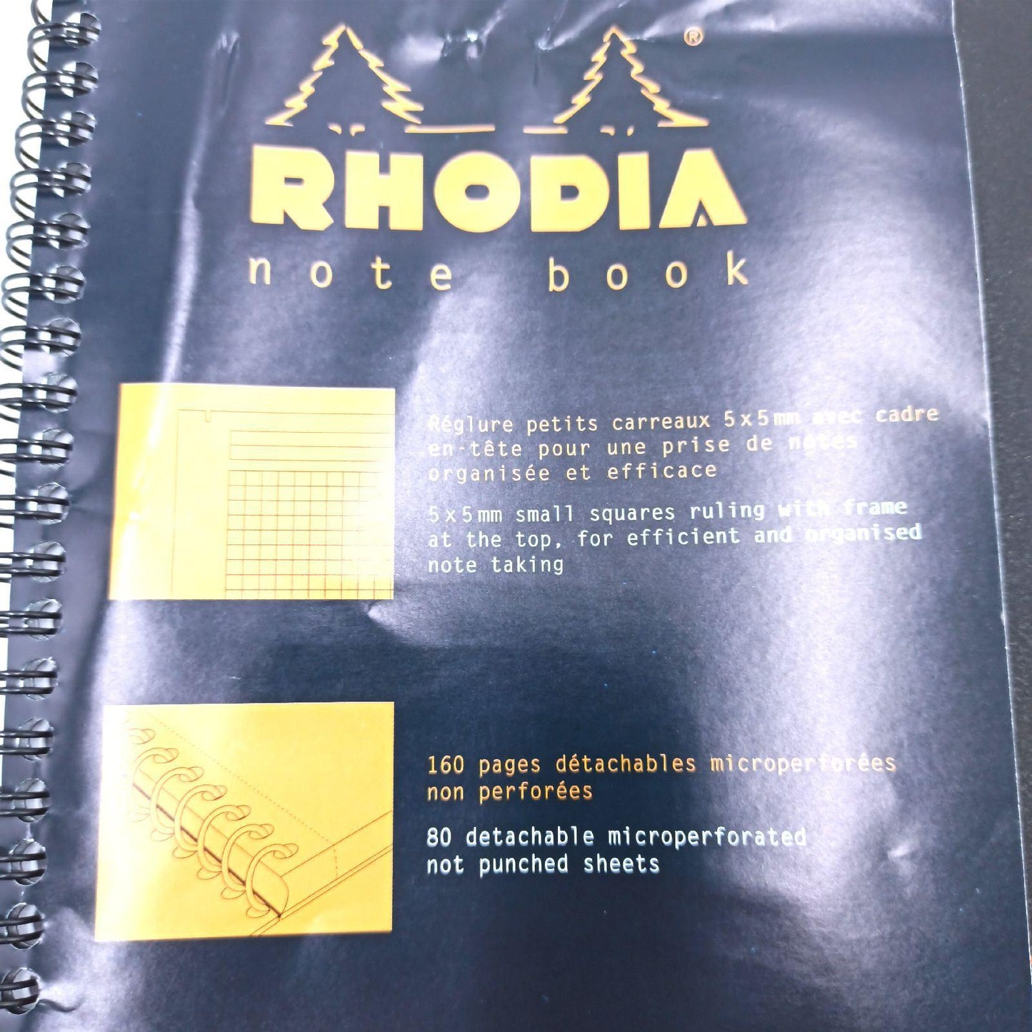Rhodia Spiralheft Notizblock Schreibwaren 193009C Kariert DIN A4