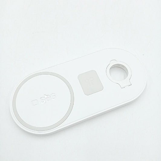 SBS 10W Wireless Multi-Tisch-Ladegerät, Ladestation für Qi-Handys, Smartphones, iPhone/Samsung/Xiaomi/Oppo/Huawei, AirPods/Airpods Pro und Apple Watch