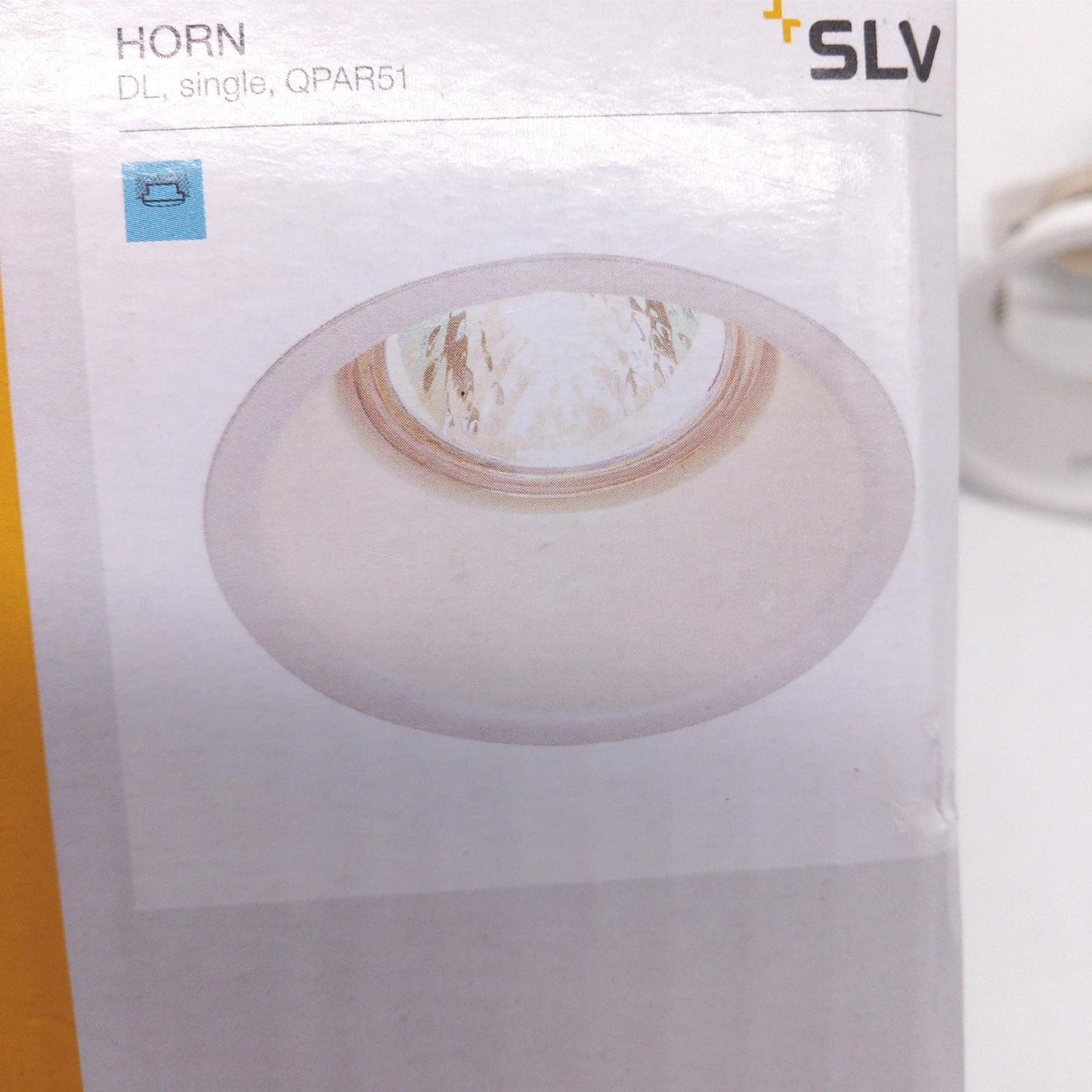 SLV Einbaustrahler LED Lampen Decke rund GU10 weiß energiesparend dimmbar für Wohnzimmer