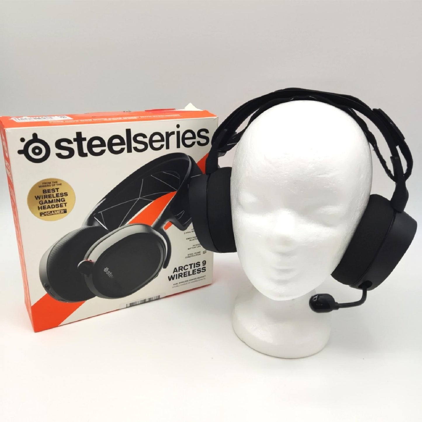 SteelSeries Arctis 9 Dual kabelloses Gaming Headset Wi Verlustfreies 2,4 GHz Zocken