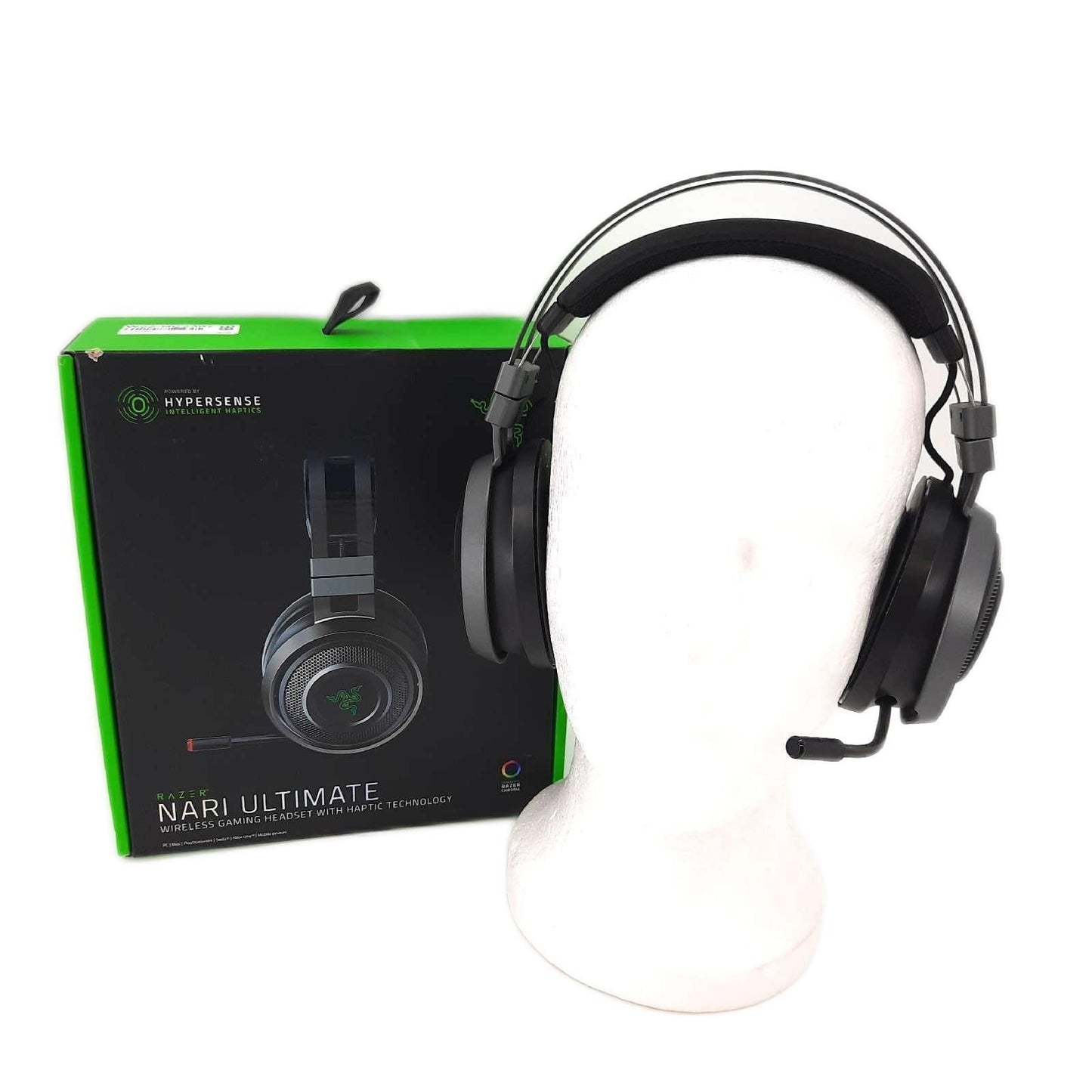 Razer Nari Ultimate Gaming Headset mit THX ohne Dongle Ohrpolster Kabel gebraucht