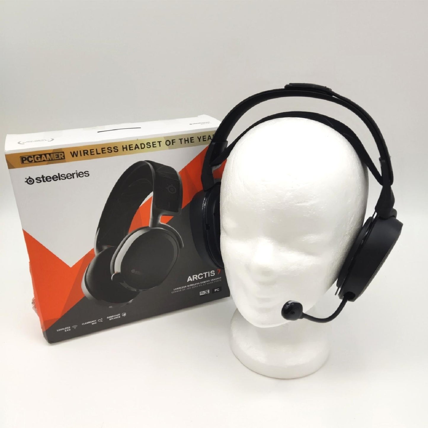SteelSeries Arctis 7 PC PlayStation 5 PS4 Surround Ohne Ohrpolster USB