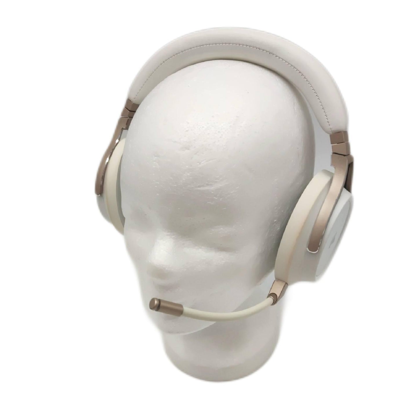 Corsair Virtuoso RGB Wireless HiFi Gaming Headset Perlmutt ohne Ohrpolster leichte Gebrauch