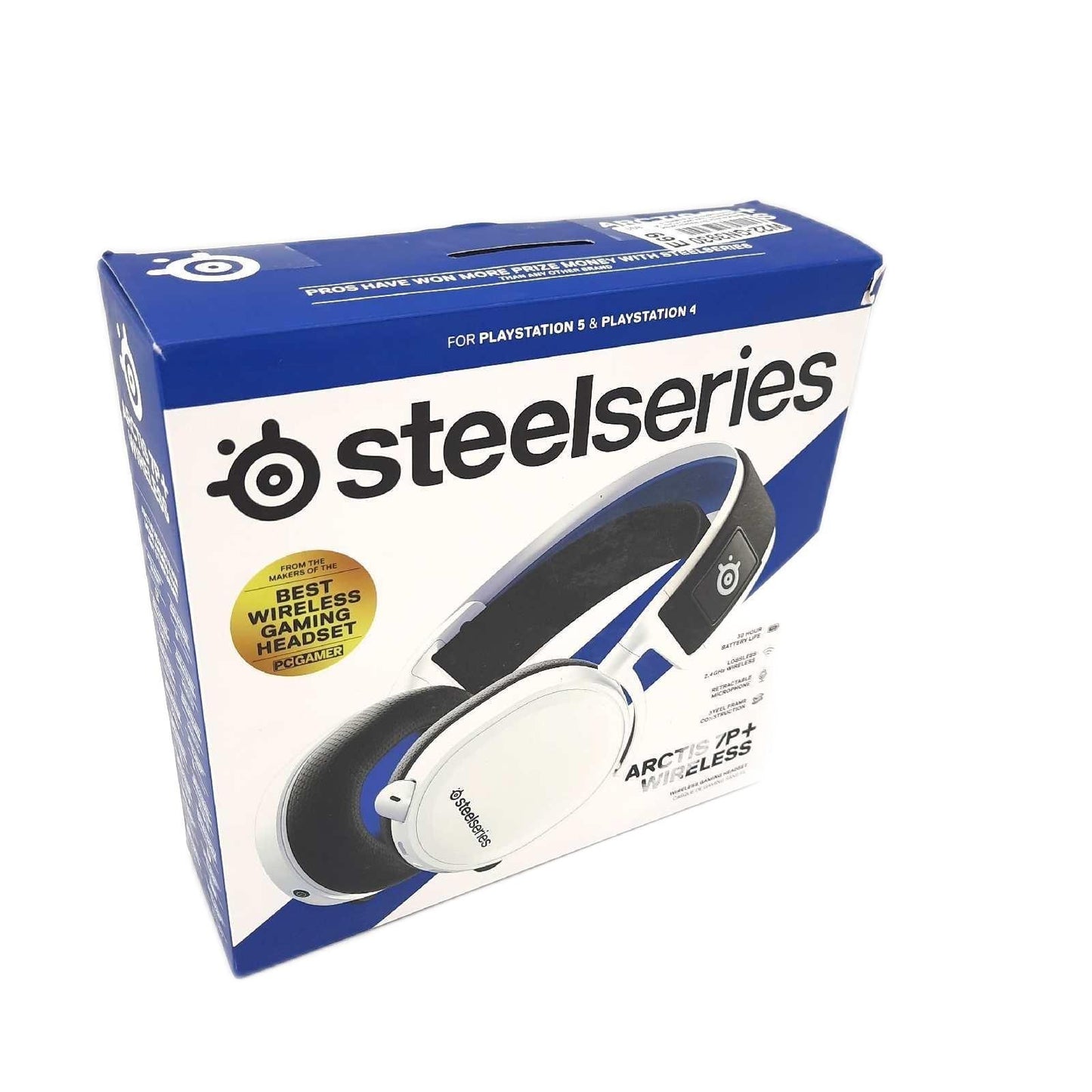 SteelSeries Arctis 7P Plus Wireless Gaming Headset Verlustfrei Unvollständig Ohne Ohr