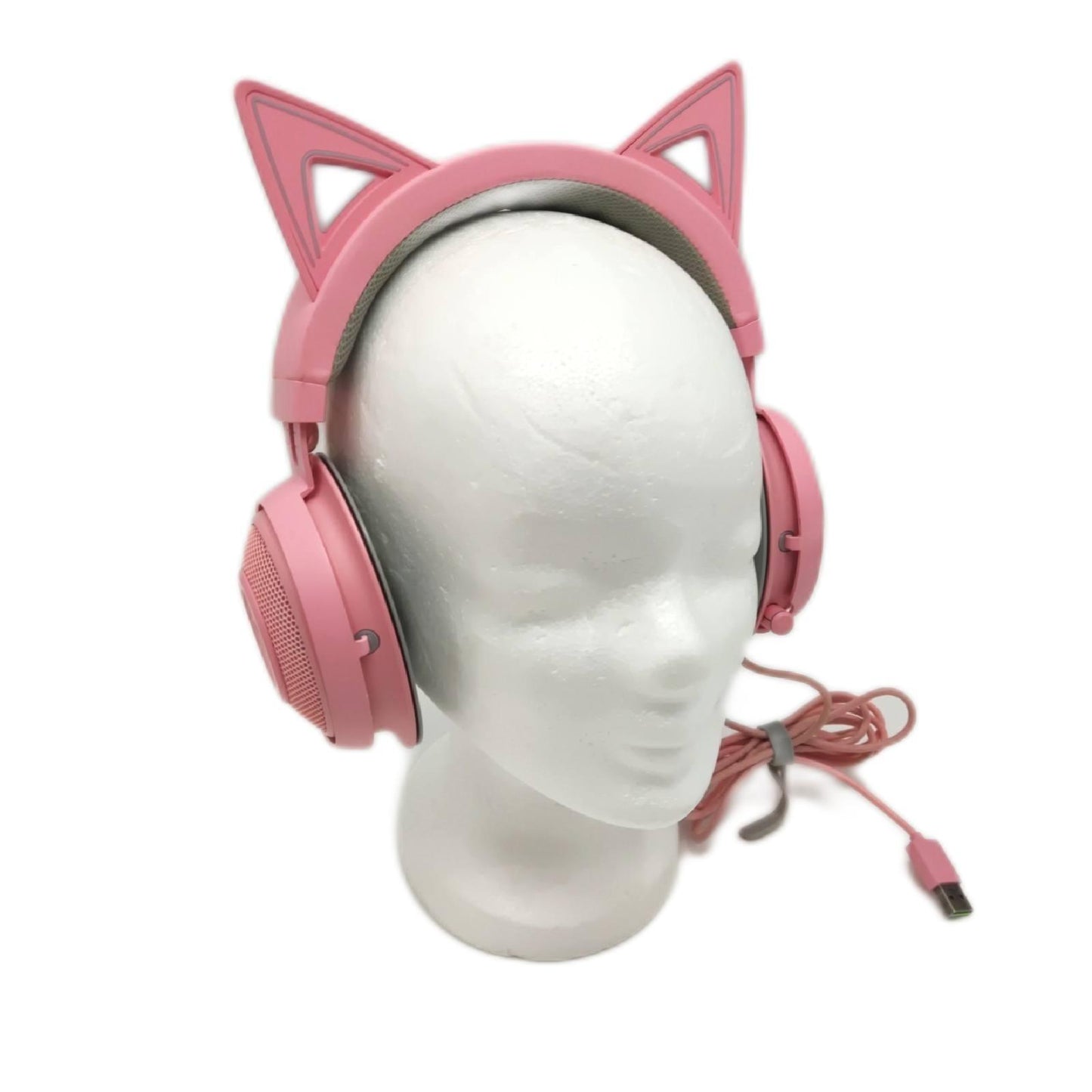 Razer Kraken Kitty Edition Gaming Headset Katze Ohr USB gebraucht ohne Ohrpolster
