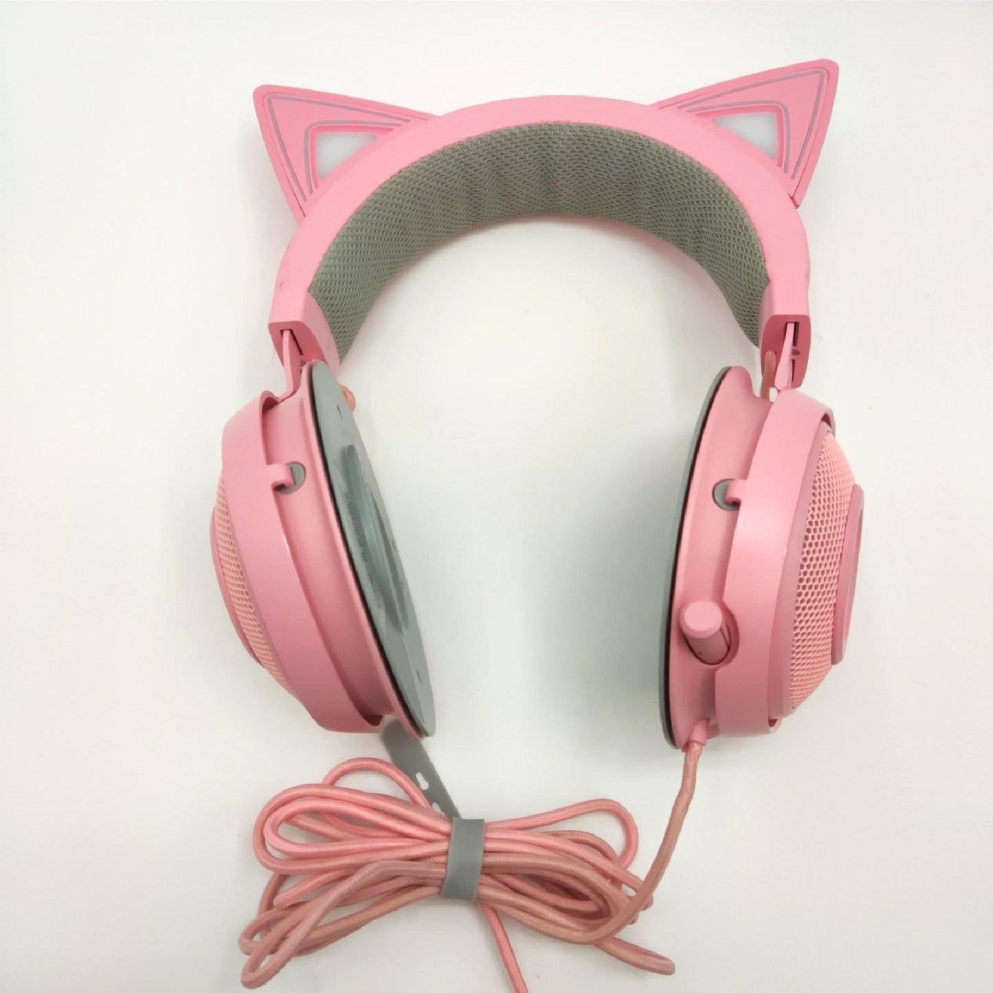 Razer Kraken Kitty Edition Gaming Headset Katze Ohr USB gebraucht ohne Ohrpolster
