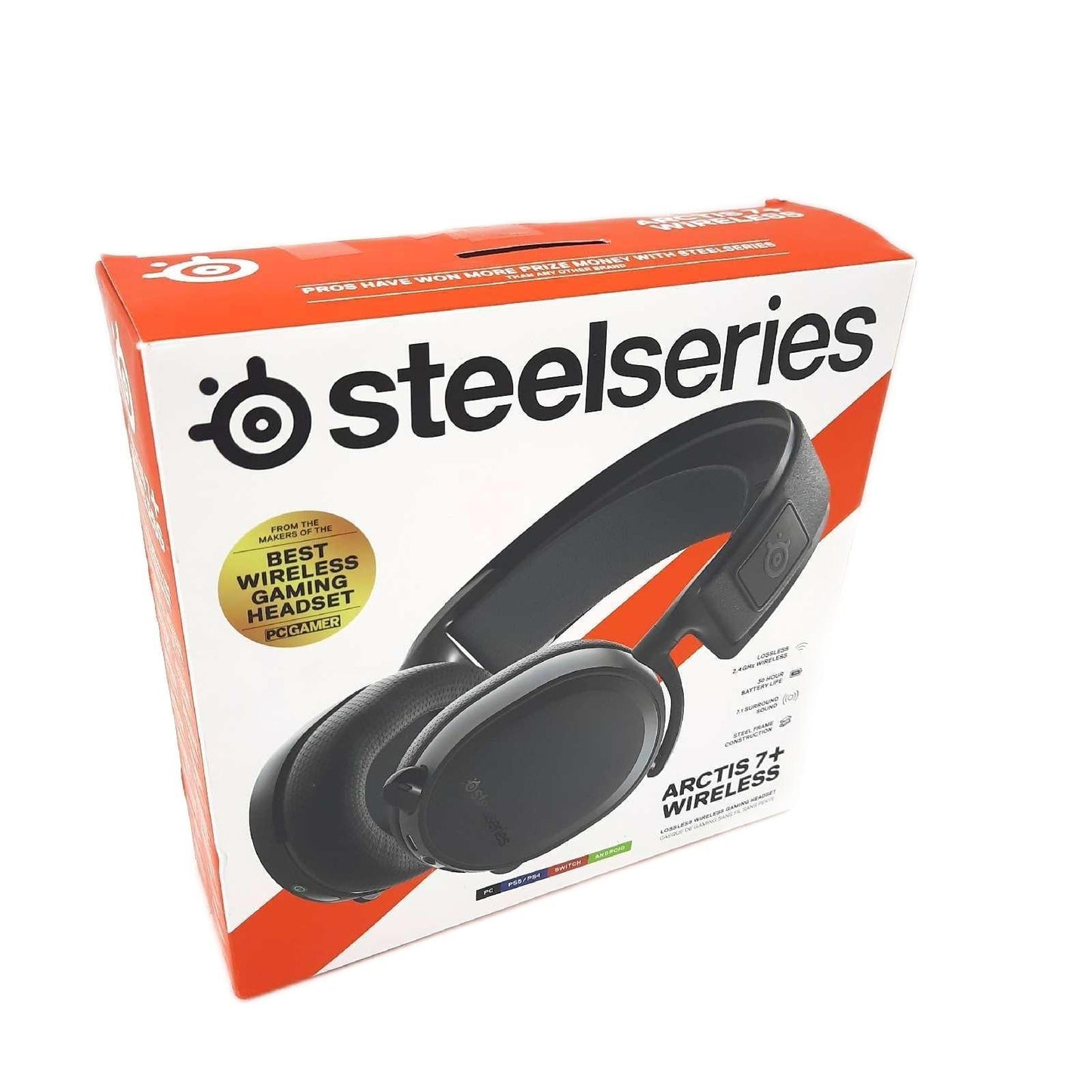 SteelSeries Arctis 7+   Wireless Gaming Headset   Verlustfreie 2,4 GHz  - Defekt