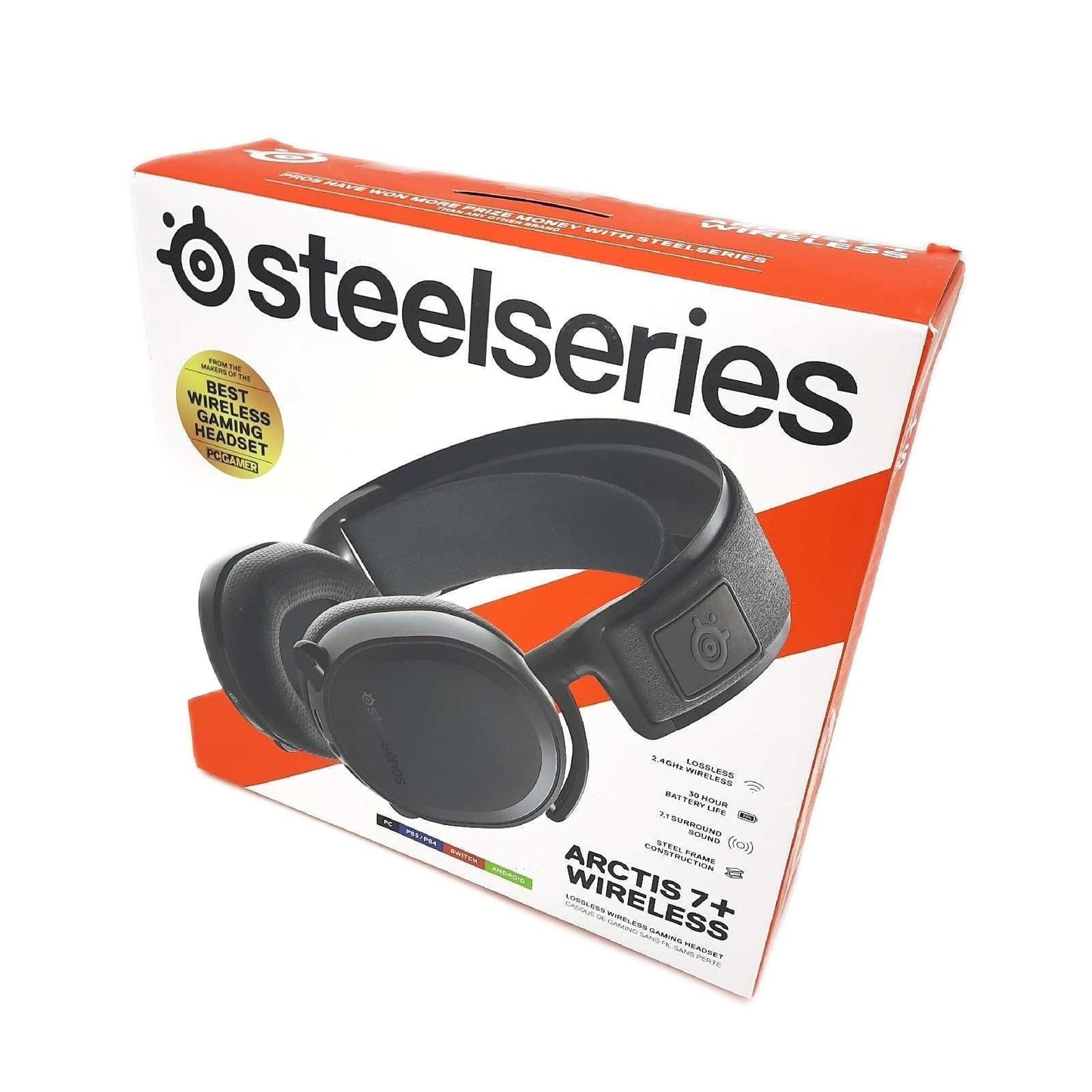 SteelSeries Arctis 7+   Wireless Gaming Headset   Verlustfreie 2,4 GHz  - Defekt