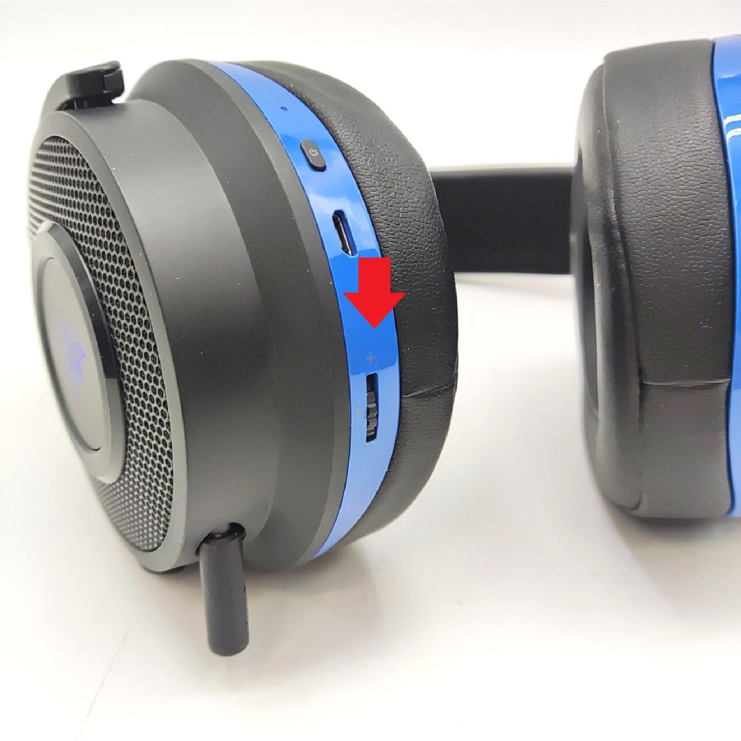 Razer Thresher 7.1 PlayStation Lautstärke regler links Funktion Soporte