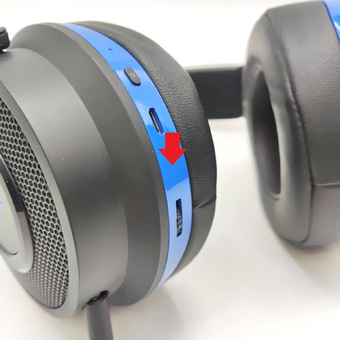 Razer Thresher 7.1 PlayStation Lautstärke regler links Funktion Soporte