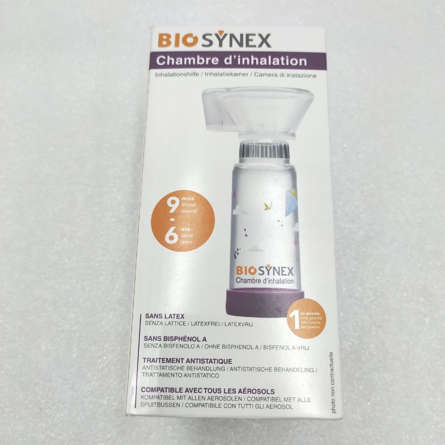 Biosynex Inhalationshilfe Atemwegshilfen Inhalair Inhalation Ast