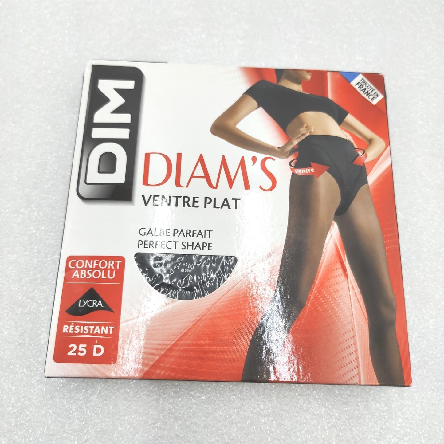 DIM Strumpfhose Damenbekleidung Diams Flachbauch Effekt Formgebend Lyc