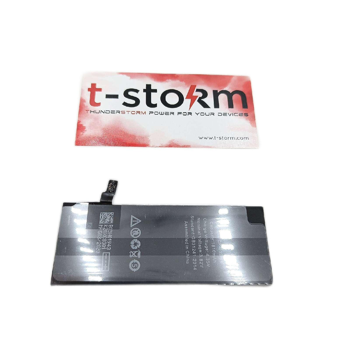 t-storm Ersatzakku für Apple iPhone 6 - TOP Qualität - Schwarz