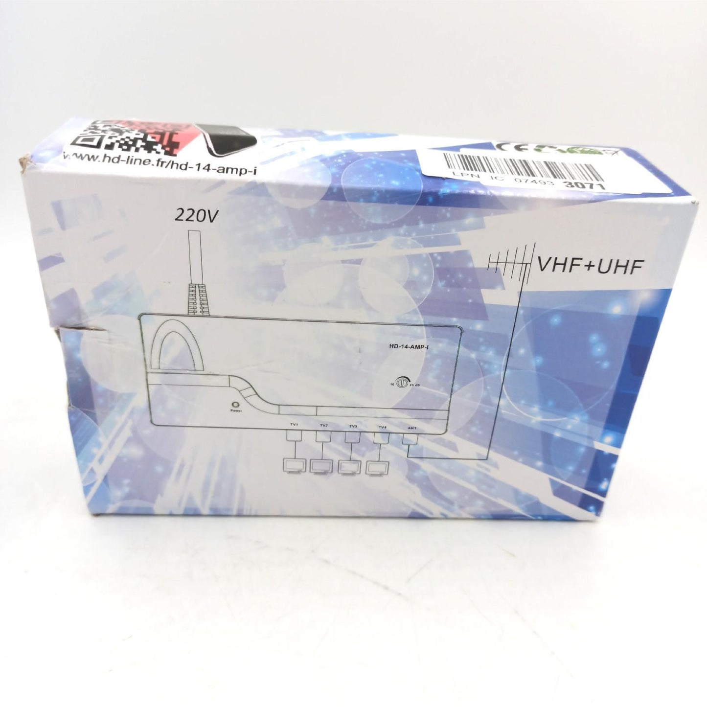 HD Line Verstärker Fernsehtechnik Signalverstärkung 4 Kanäle UHF VHF