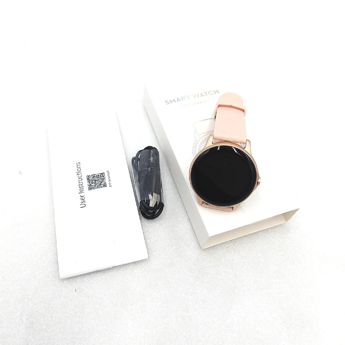 Gydom Smartwatch Fitness Tracker Damen Sport Gesundheitsüberwachung Rosa Trend