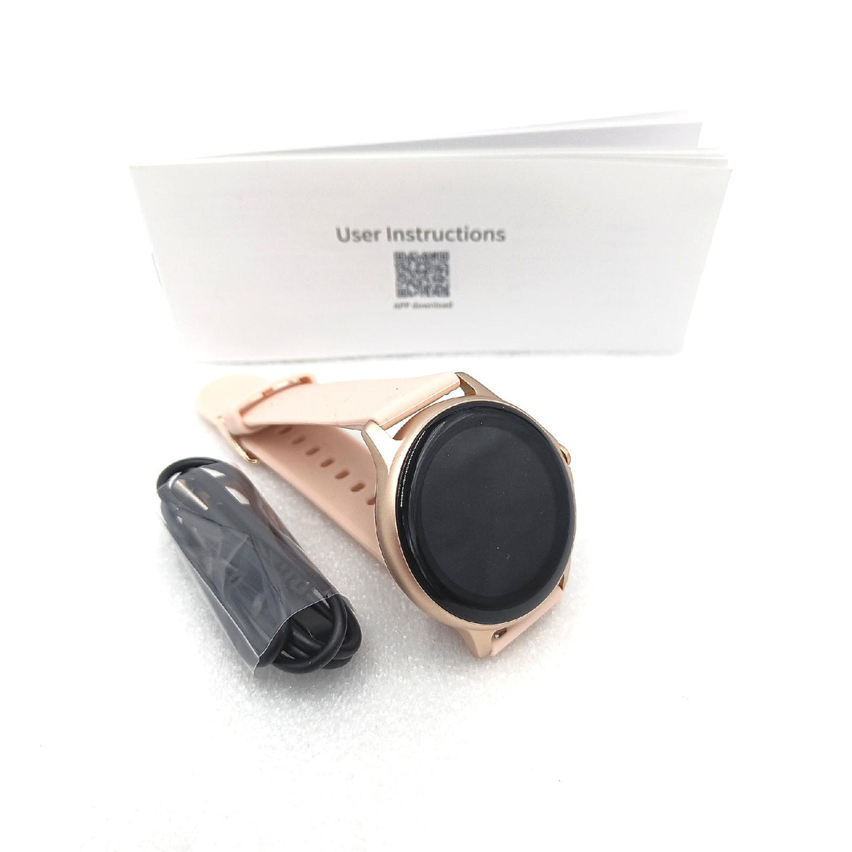 Gydom Smartwatch Fitness Tracker Damen Sport Gesundheitsüberwachung Rosa Trend