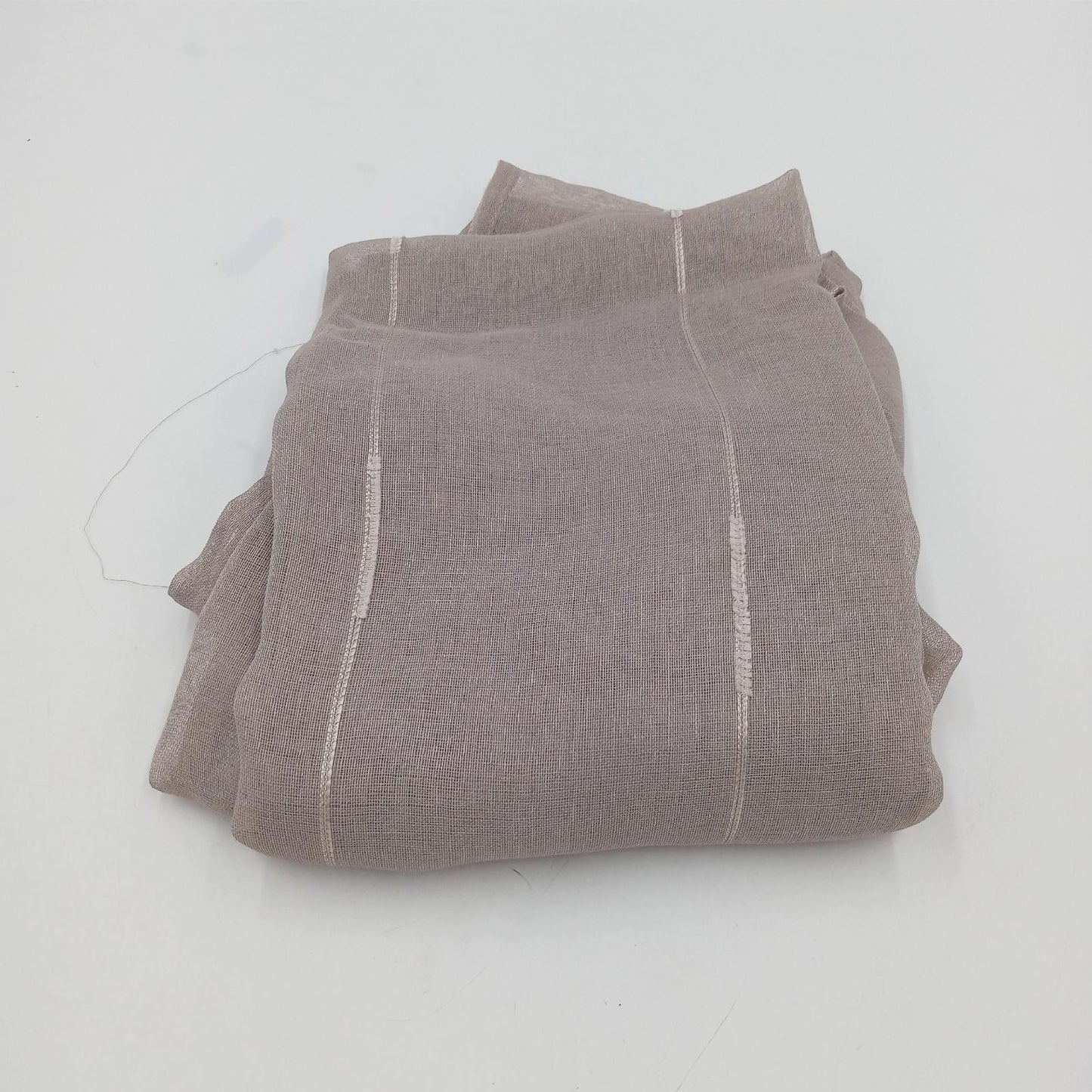 Douceur D Interieur Vorhang Wohntextilien Sable Chenille Taupe Stil modern elegant
