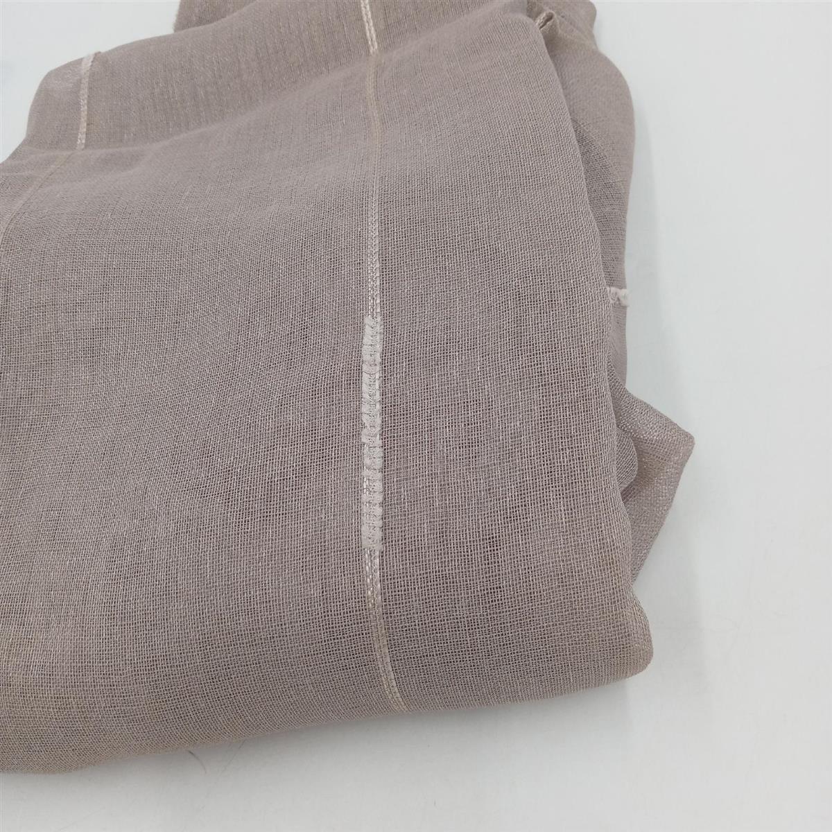 Douceur D Interieur Vorhang Wohntextilien Sable Chenille Taupe Stil modern elegant