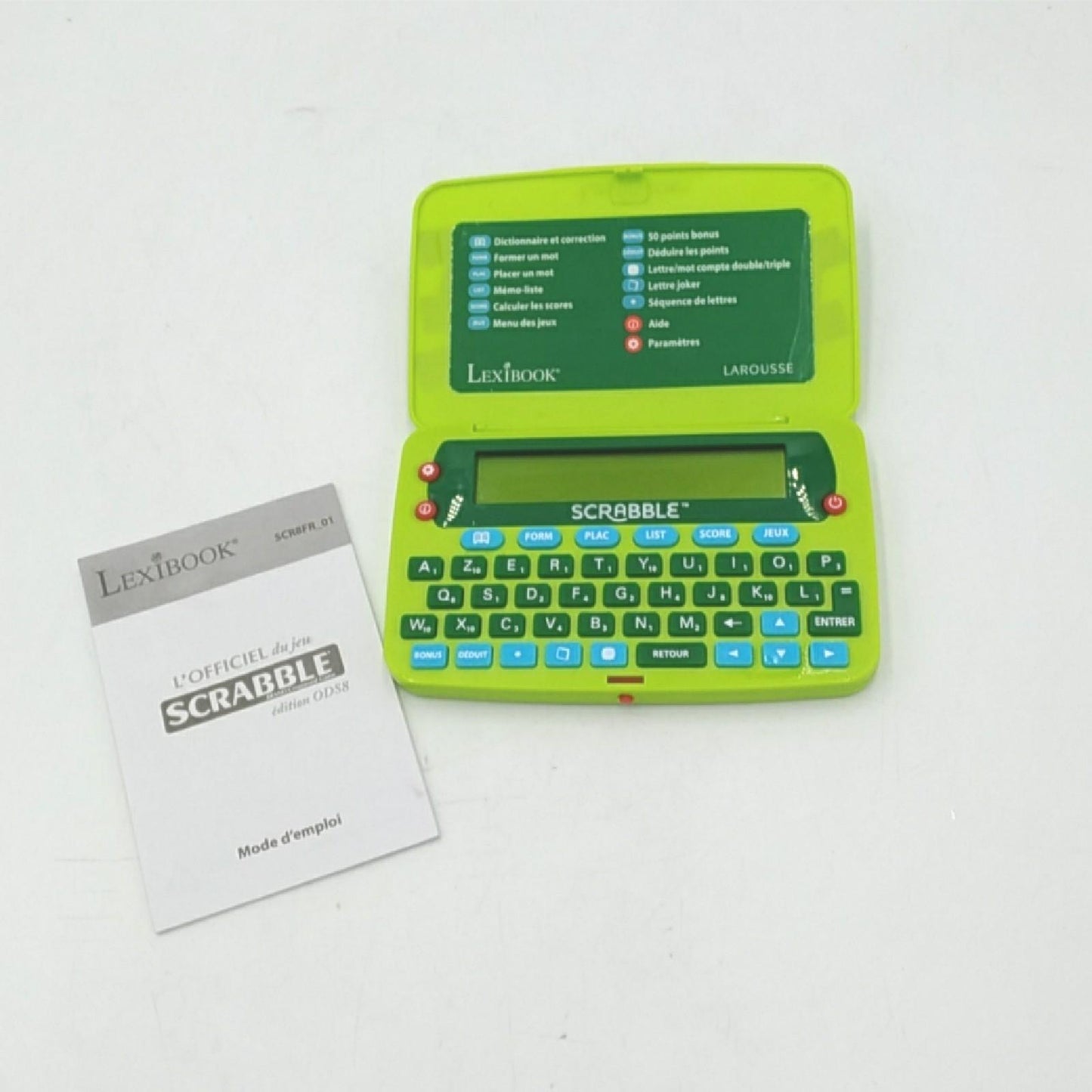 Lexibook Elektronisches Wörterbuch Lernhilfen SCR8FR Ergonomisch Batterie betrieben Green