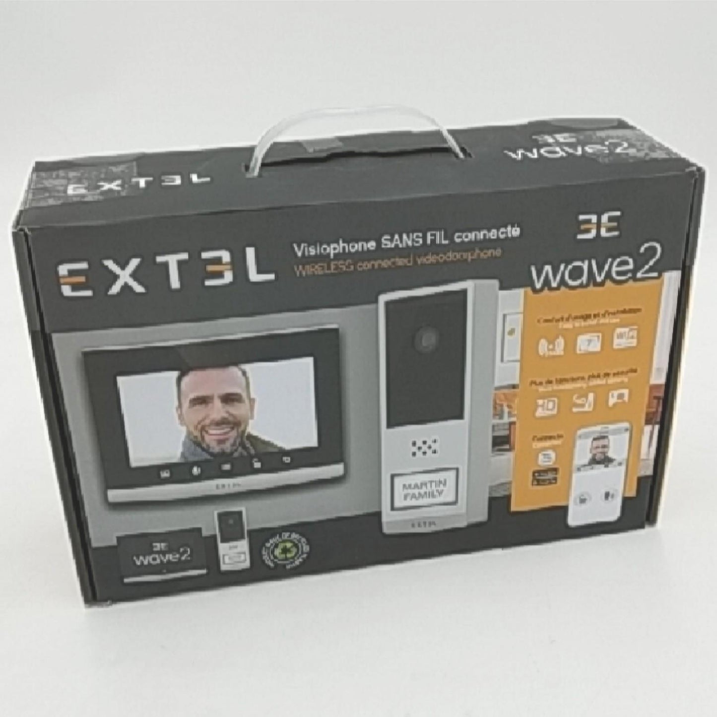 EXTEL Video Türsprechanlage Hauskommunikation Sicherheitstechnik Wave 2 WLAN Nachtsicht
