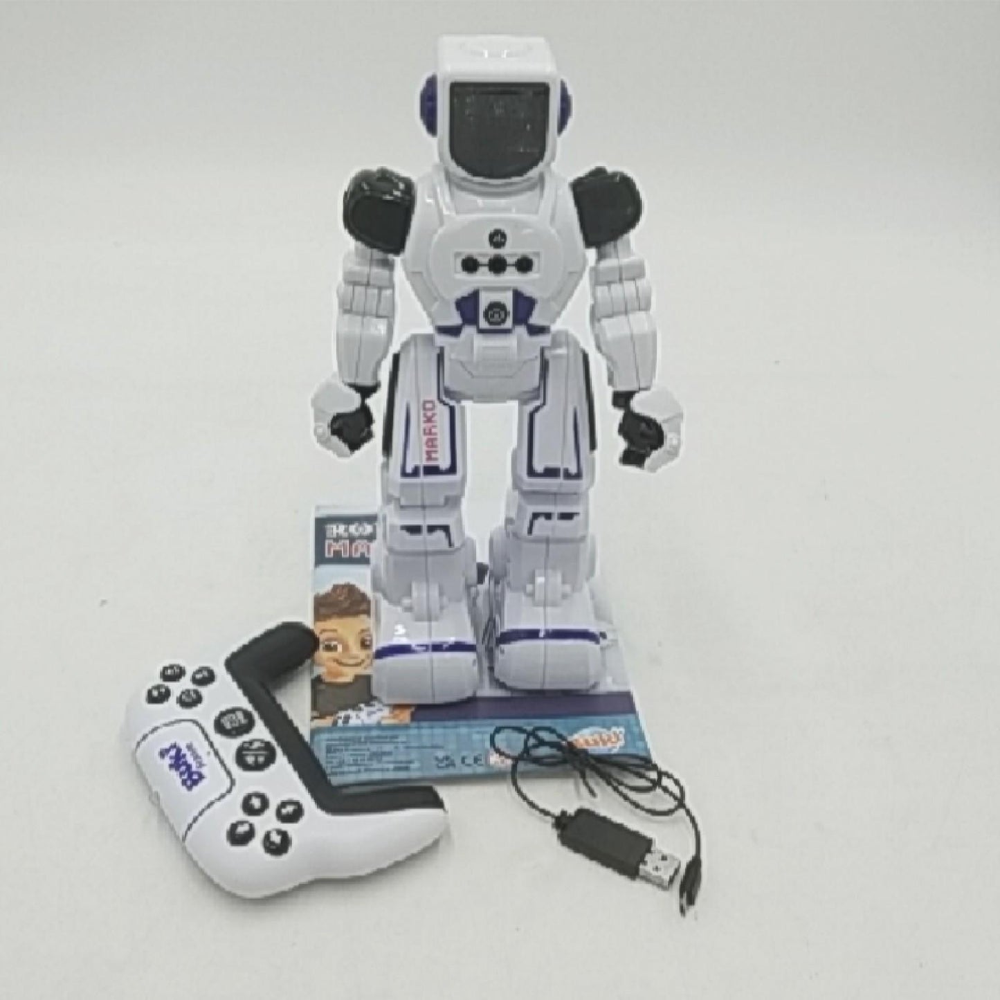 BUKI Roboter Spielzeug Kinder Spielwaren Marko Entdeckungsspielzeug Lernspaß spielend