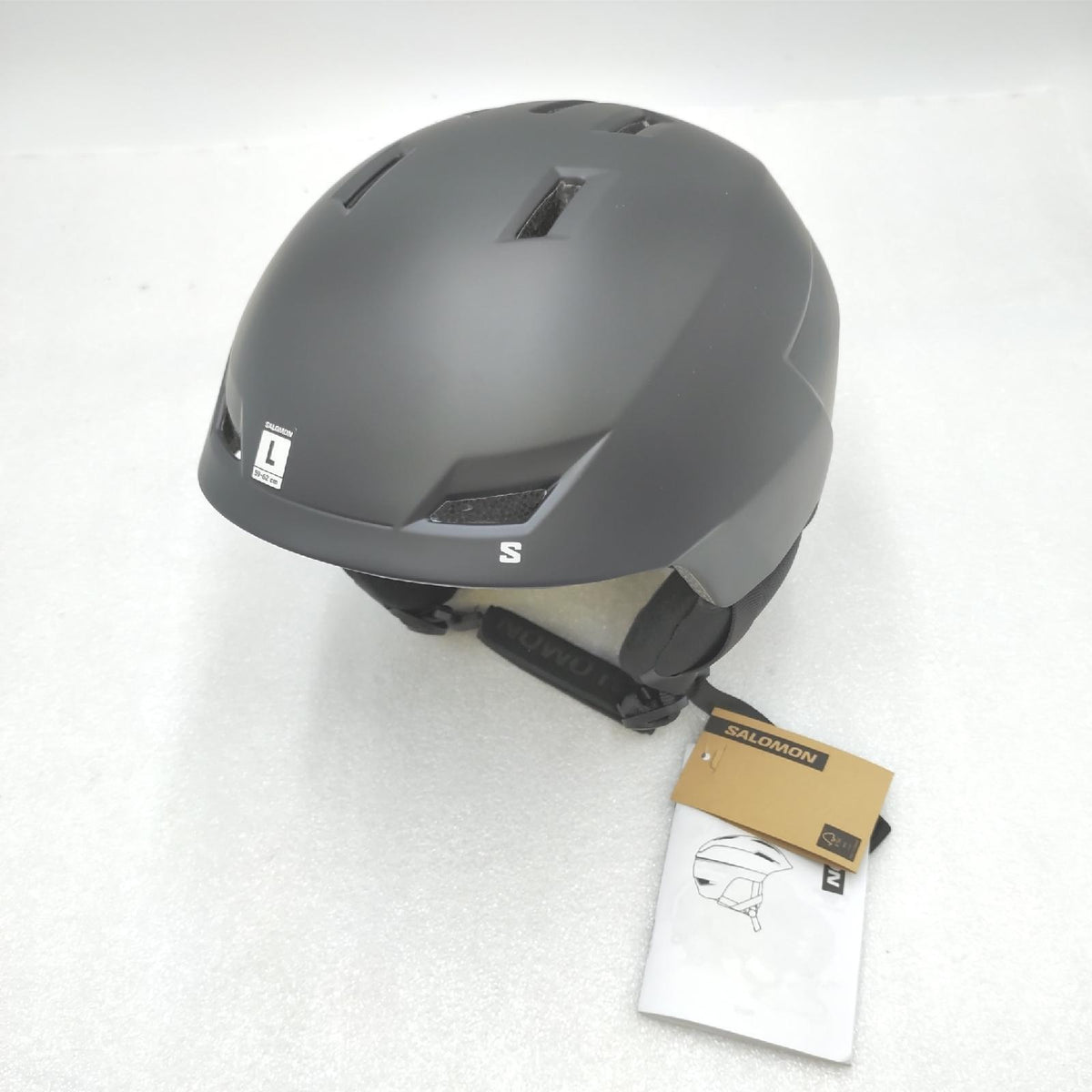 Salomon Pioneer LT Skihelm Snowboardhelm L 59-62 cm Schwarz