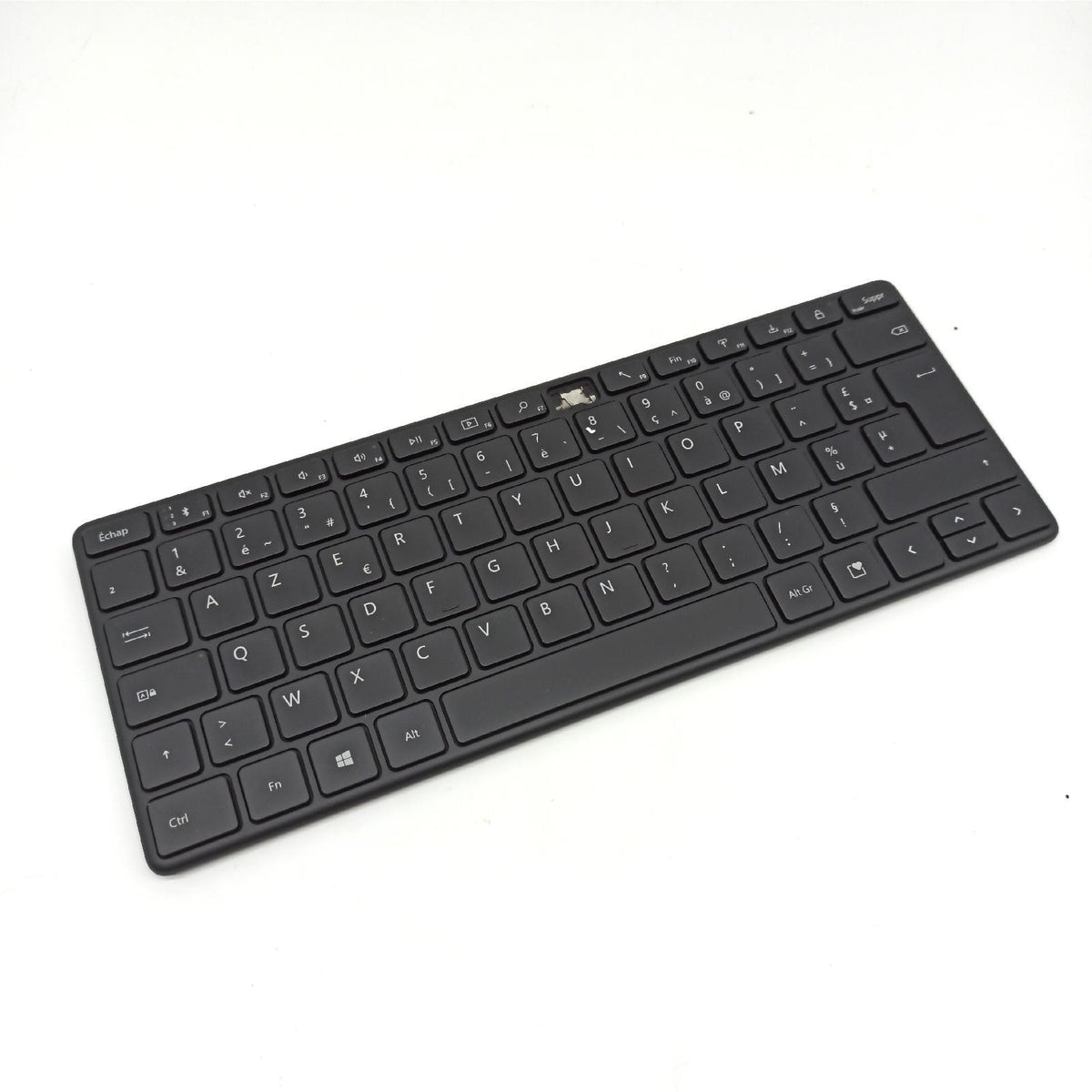 Microsoft Designer Compact Keyboard Kompakte Bluetooth Tastatur Französisch Azerty Schwarz eine Taste fehlt