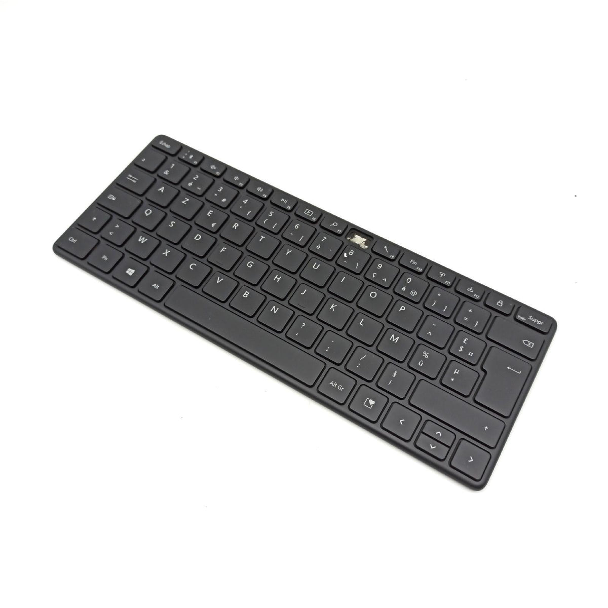 Microsoft Designer Compact Keyboard Kompakte Bluetooth Tastatur Französisch Azerty Schwarz eine Taste fehlt