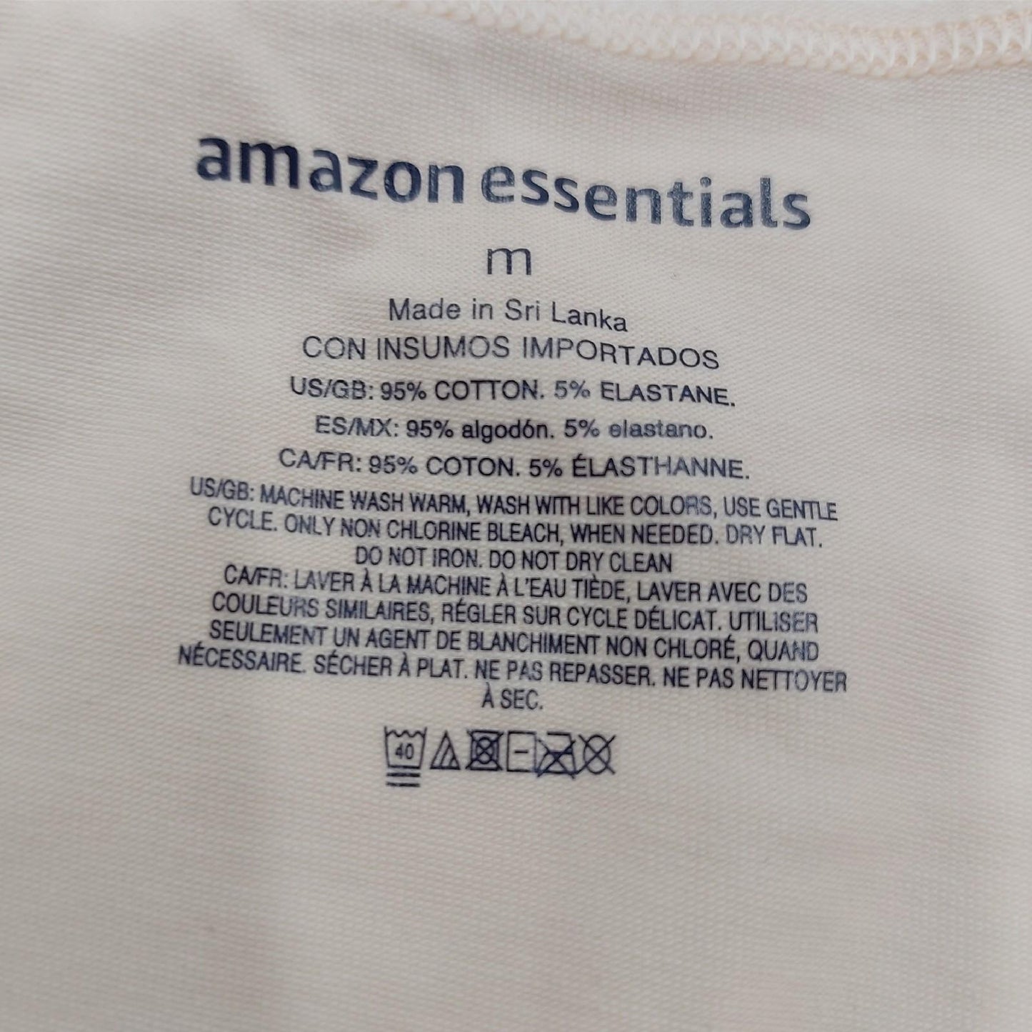 Amazon Essentials Damen Unterhose Bikini Schnitt Unterwäsche 5er Pack Dunkelrot Rosa Grau Hellbl