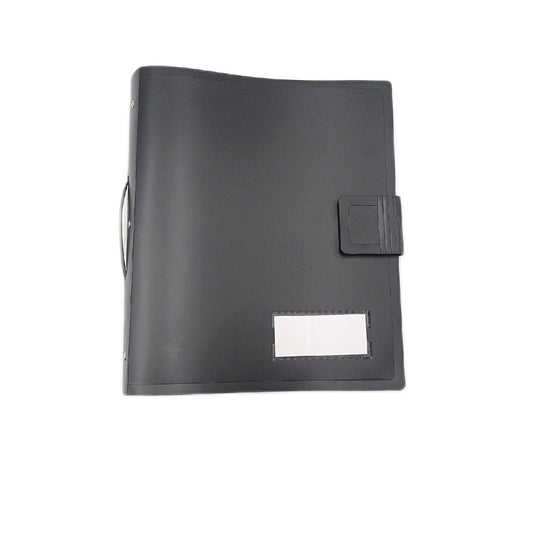Viquel Spiralmappe Bürobedarf Géode Meteor Jumbo 120 Seiten Schwarz Organizer