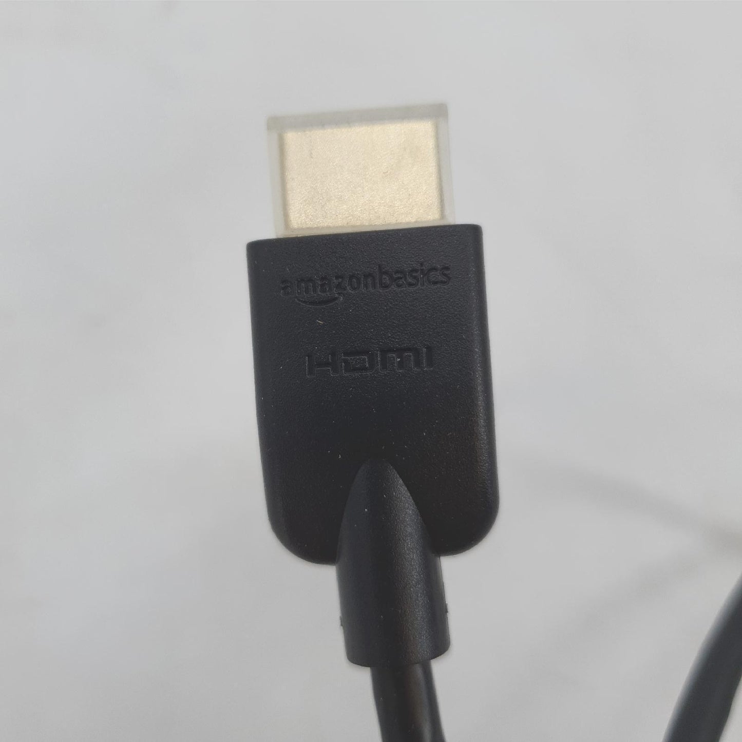 Amazon Basics HDMI Kabel Elektronik Flexibel 0 9 Meter Schwarz Anschluss
