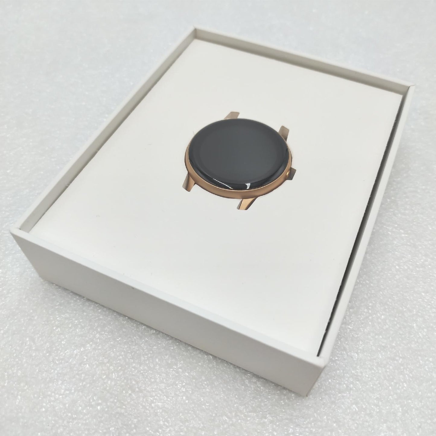 Lotus Smartime Digital Damen Armbanduhr aus Edelstahl mit Milanaise-Armband in der Farbe Roségold 43 mm