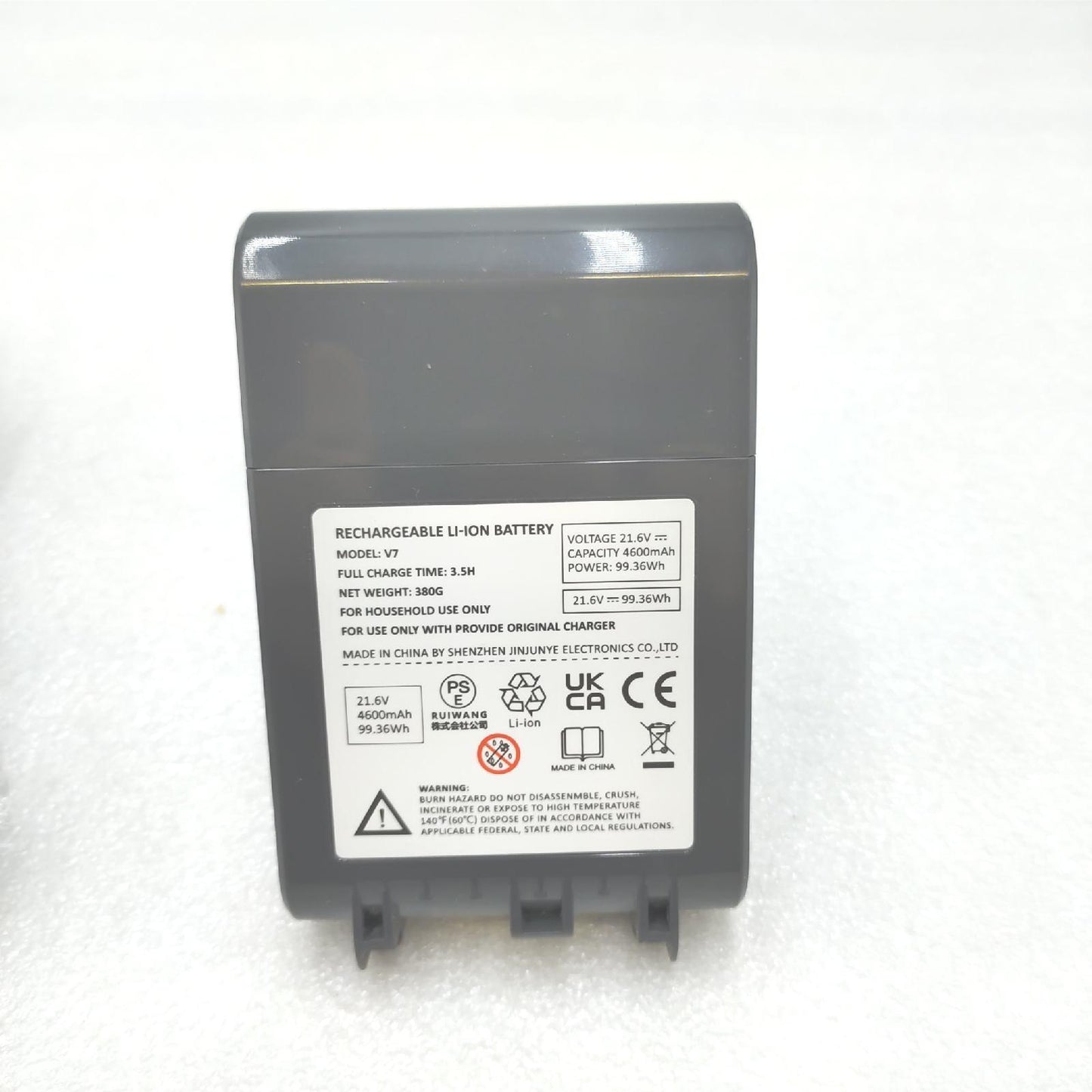 Morpilot Dyson V7 Ersatzakku Lithium Ion Batterie Akku V7 Ion Ersatz hohe Leistung