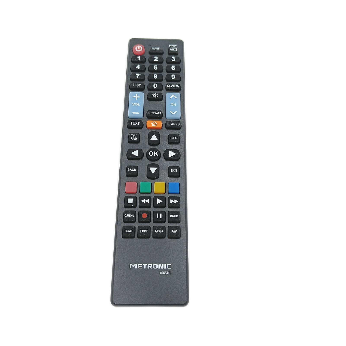 Metronic 495341 Ersatz-Fernbedienung für LG TV - 100% kompatibel