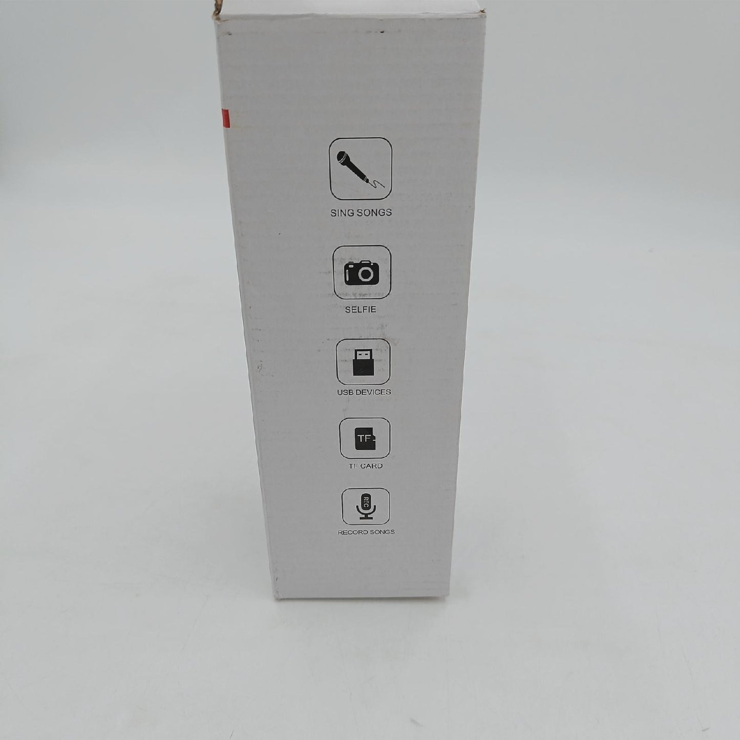 PARENCAltoparlante Microfono Bluetooth Wireless Karaoke Tragbarer Lautsprecher